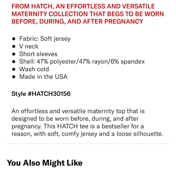 Hatch perfect maternity shirt - Picture 4 of 4